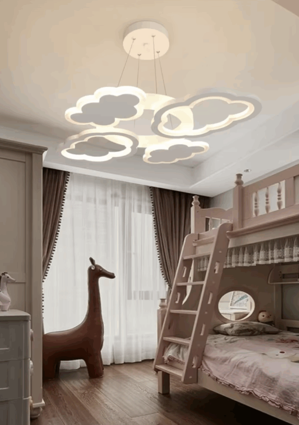 Cloud Children Room LED Chandeliers